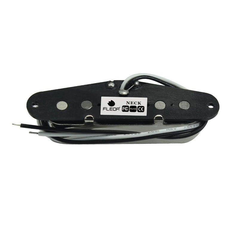 FLEOR Alnico 5 Guitar Pickups Single Coil TL Neck Pickup Chrome for TL Style Guitar Pickups Part - Image 4